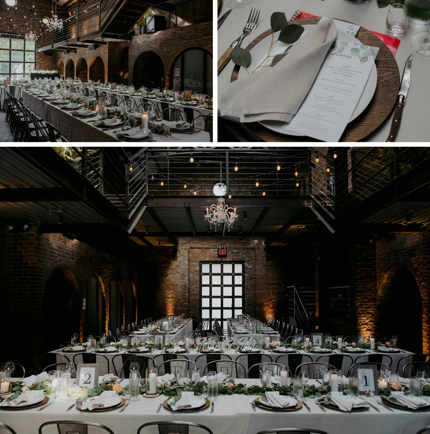 Wedding reception at The Foundry